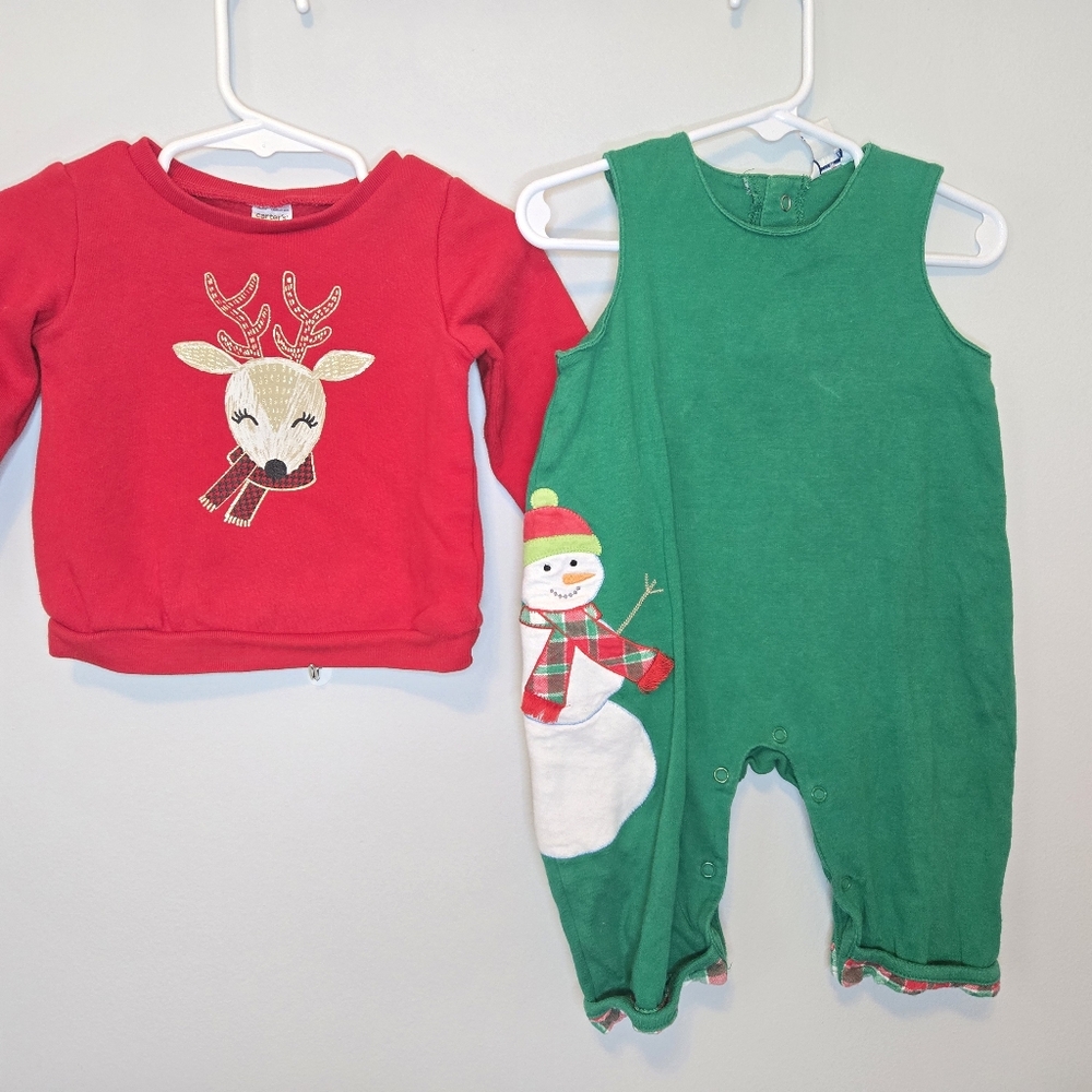 Baby Girl Christmas Bundle 6-9 Months